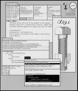 Xerox Alto SmallTalk desktop